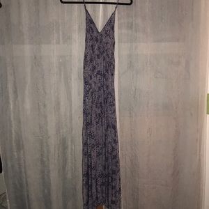 Spaghetti strapped maxi dress